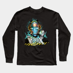 Vortex July Gas Mask Design Long Sleeve T-Shirt